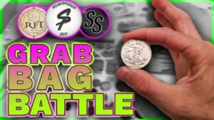Epic $100 Coin Grab Bag Showdown vs @RobFindsTreasure & @Silver Seeker