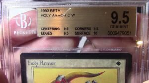 Beta Holy Armor BGS 9.5 QUAD + Up for grabs!! Shields up!