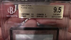 Alpha Plains V2 Graded BGS 9.5 Basic GEM MINT BGS Beckett