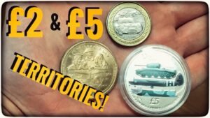 Race Cars! World Cup! Tanks! and more! My U.K. Territory £2 and £5 Coin Collection – Territorial #7