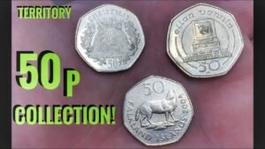 30+ Different Designs! My U.K. Territory 50p Coin Collection – Territorial #6