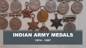 25 War medals | British India & post independence | Army medals |Indian military medals| Numismatics