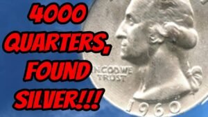 Coin Roll Hunting Quarters! Silver Quarter Found Again!