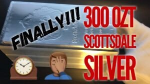 Mega 300 Oz Silver Unboxing!!!