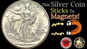 This Silver Coin Sticks to Magnets! Is it fake?