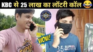 Kbc 25 lakh lottery winner awareness