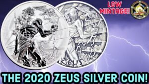 This will shock you! The 2020 Zeus silver coin! Extremely limited!