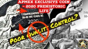 2020 Apmex Exclusive Prehistoric Life coin. Poor quality control?