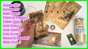 16 Small Gold Bullion Items. Good Deals or Total Ripoffs? Goldbacks? Jewelry? Karatbars?