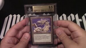 MTG Antiquities Dragon Engine BGS 9.5 QUAD!!!! All subs 9.5! 24 hour Auction!