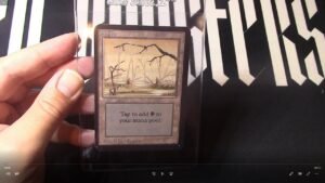 MTG Swamp Alpha V2 – 24 hour Auction! NM