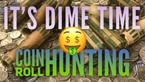 Found Silver!!! Dime Roll Hunting
