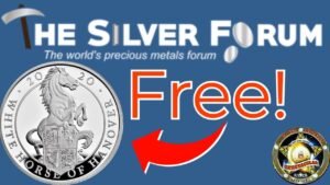 Free Giveaway! 2020 Queen’s Beast Silver Coin from The Silver Forum! FREE!