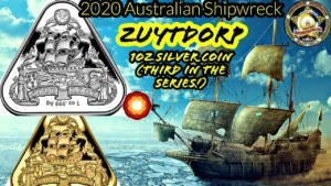 2020 Australian Shipwreck coin. The Zuytdorp! Third in the series! Exclusive!