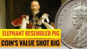 RARE BRITISH INDIA COIN | KING GEORGE V | 1911 PIG VARIETY COIN | English