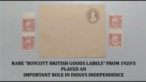 Rare Boycott British Goods Labels | Swadeshi Movement | An important part of Indian Independence