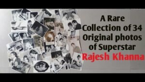 Rajesh Khanna | India’s 1st Superstar | Rare | Collection of 34 original photos | Hobbies