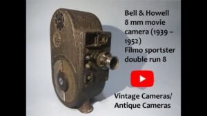 Bell and Howell | Movie Camera | 8 mm | Vintage Cameras | Antique Cameras | Hobbies | Collection
