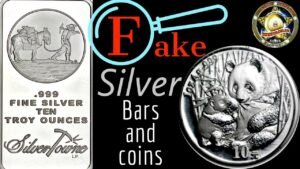 Fake silver bars and coins! How to identify fake silver bars and coins easily.
