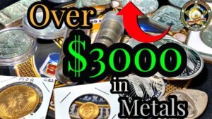 Over $3000 on gold and silver? At these high prices? I must be crazy!