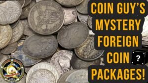 A massive haul of foreign silver coins for sale! Mystery grab bags! Featuring Coin Guy.