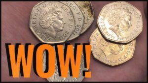 Olympics Jumping Out of the Bag! £250 of 50p Coin Hunt #46