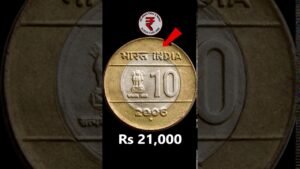 10 Rupees Cross Coin Sold for ₹21000 l Indian Coin Mill