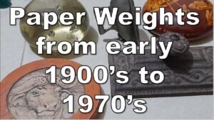 Paper Weight | Collection | 1900’s to 1970’s | Hobbies | Antique | Vintage
