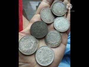 Silver rupee of British India old collection #shorts