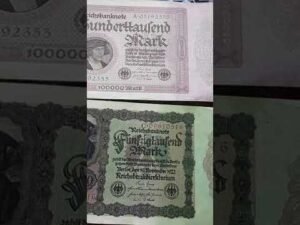 OLD GERMAN NOTES COLLECTION #shorts