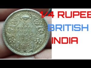 1/4 Rupee George vi coin information