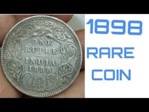 1898 Rare silver rupee coin information #shorts