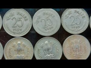 25 paisa(1972 1990) coin information with price #oldindiancoin