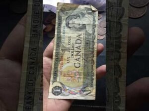 Canada dollar note information #shorts