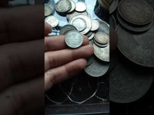 1/4 Rupee silver coin #shorts