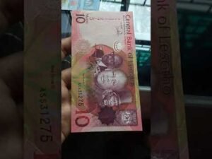 Lesotho currency information #shorts