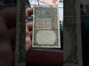 1951 One rupee note information #shorts