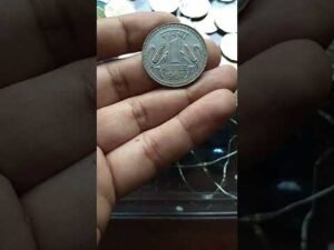 One rupee 1962 coin information with price #shorts