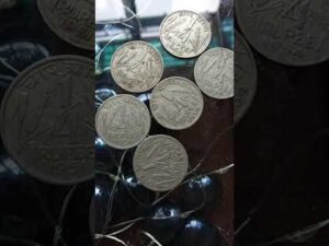 1/4 rupee early coin of India (1950 1956) #shorts