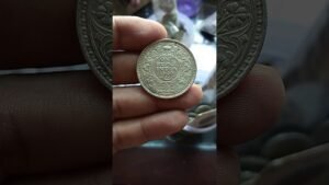 1920 One rupee silver British India coin information with price #shorts