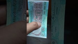 S. venkatraman signature five rupee banknote #short