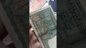 Five rupee 6 deer old note (1957 1962) information #shorts