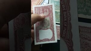 (1957 1962) old two Rupee note information #shorts