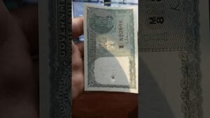 (1949 1950) period one Rupee note information #shorts