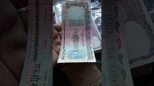 Old rupee 100 banknotes real value # shorts