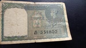 One Rupee British India banknote information #shorts