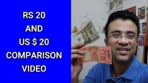 20 UNITED STATES DOLLARS VS 20 INDIAN RUPEES COMPARISON – DOLLAR VS INDIAN RUPEE COMPARISON IN HINDI