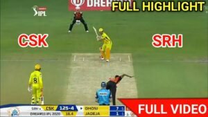 IPL 2020 CSK vs SRH Full Match Highlights | CSK vs SRH 2020 Highlights, IPL 2020 HIGHLIGHTS CSKvsSRH