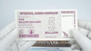 Zimbabwe $5000000000 Banknote – 5 Billion Zimbabwe Banknote Order Packing