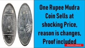 1 Rupee Mudra Coin Sells at shocking Price || Old Coins Value || Indian Coinage
